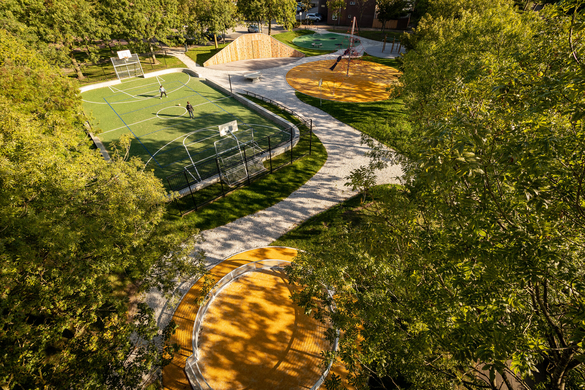 1. BANNER. Landschappelijk ontwerp speeltuin DIEMEN_optie 1 voor beeld projectenpagina