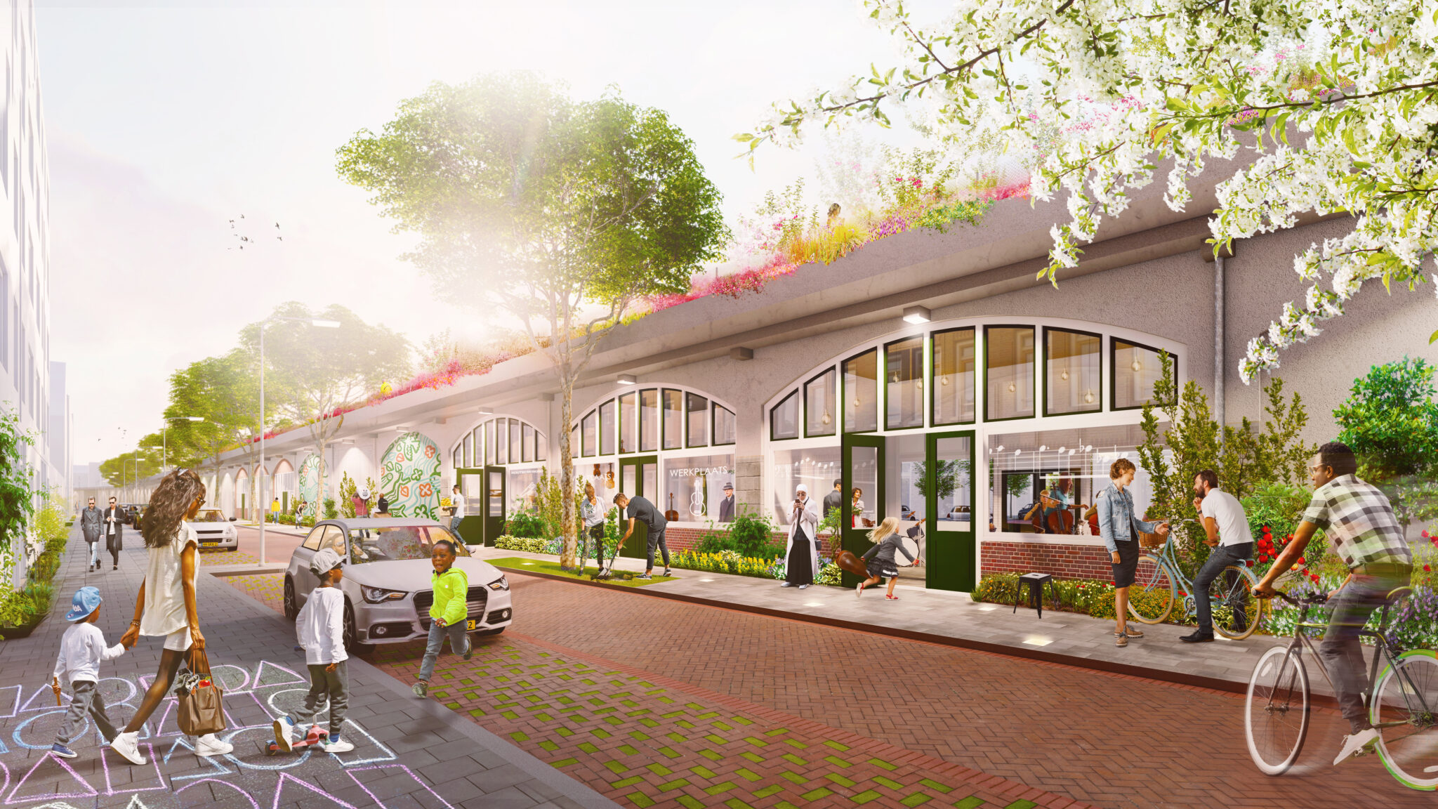 1. Banner Hofbogen Axonometrie