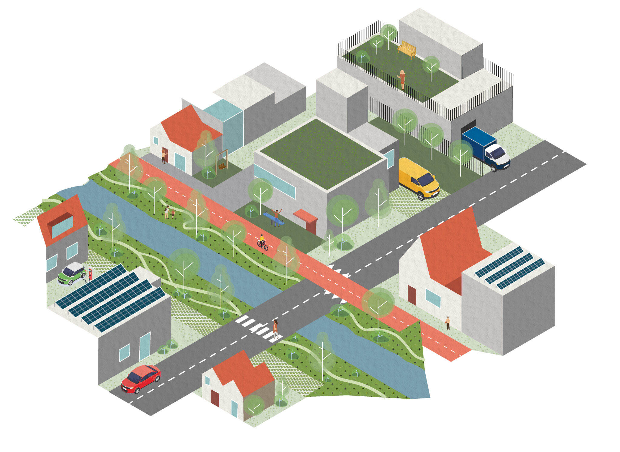 nieuwe situatie illustratie